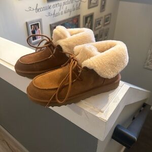 Ugg boots with ties brand new
